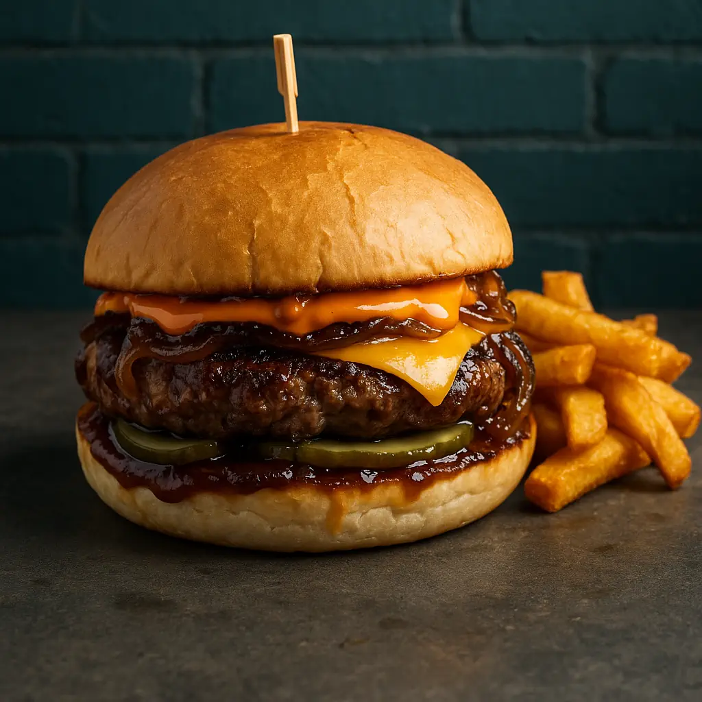 AI-generated food photography example